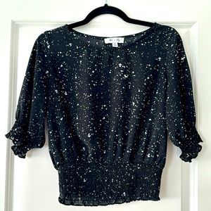 She + Sky women’s black blouse size medium